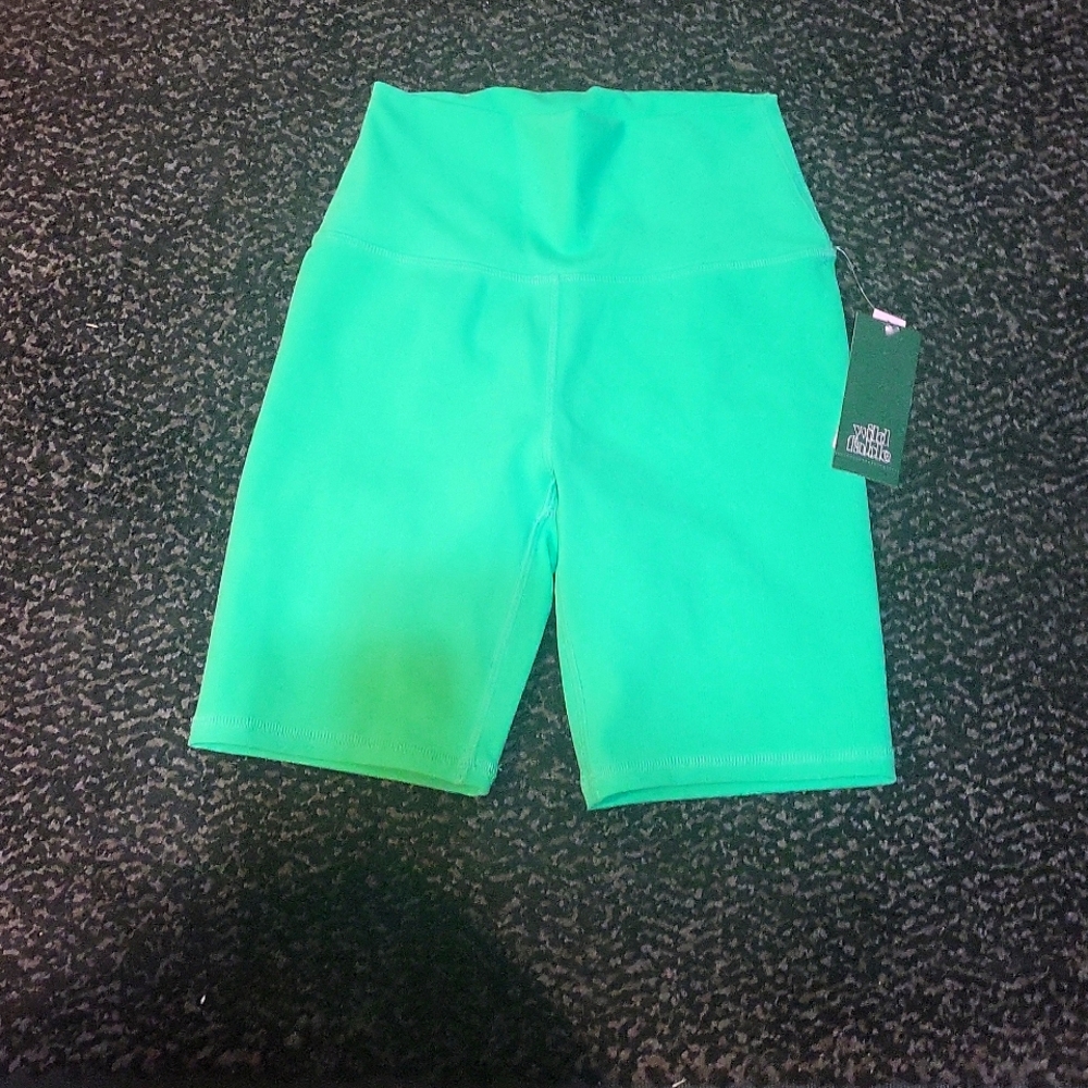 WILD FABLE WOMEN'S GREEN WORKOUT SHORTS.  SMALL/ NWT